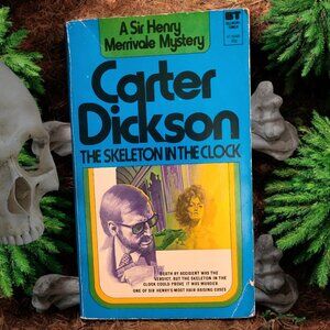 Vintage 1973 Mystery John Dickson Carr - The Skeleton in the Clock
